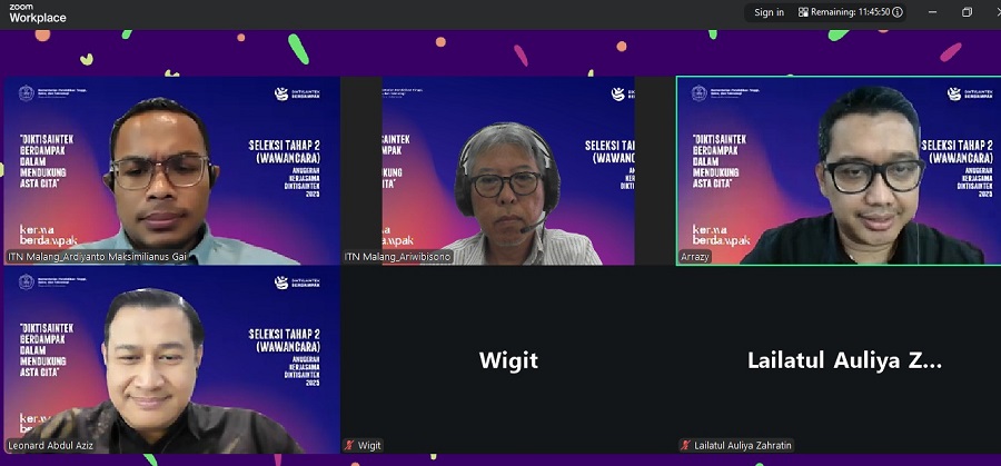Institut Teknologi Nasional Malang  berhasil melaju ke tahap kedua seleksi Anugerah Kerja Sama Diktisaintek (AKD) Tahun 2025