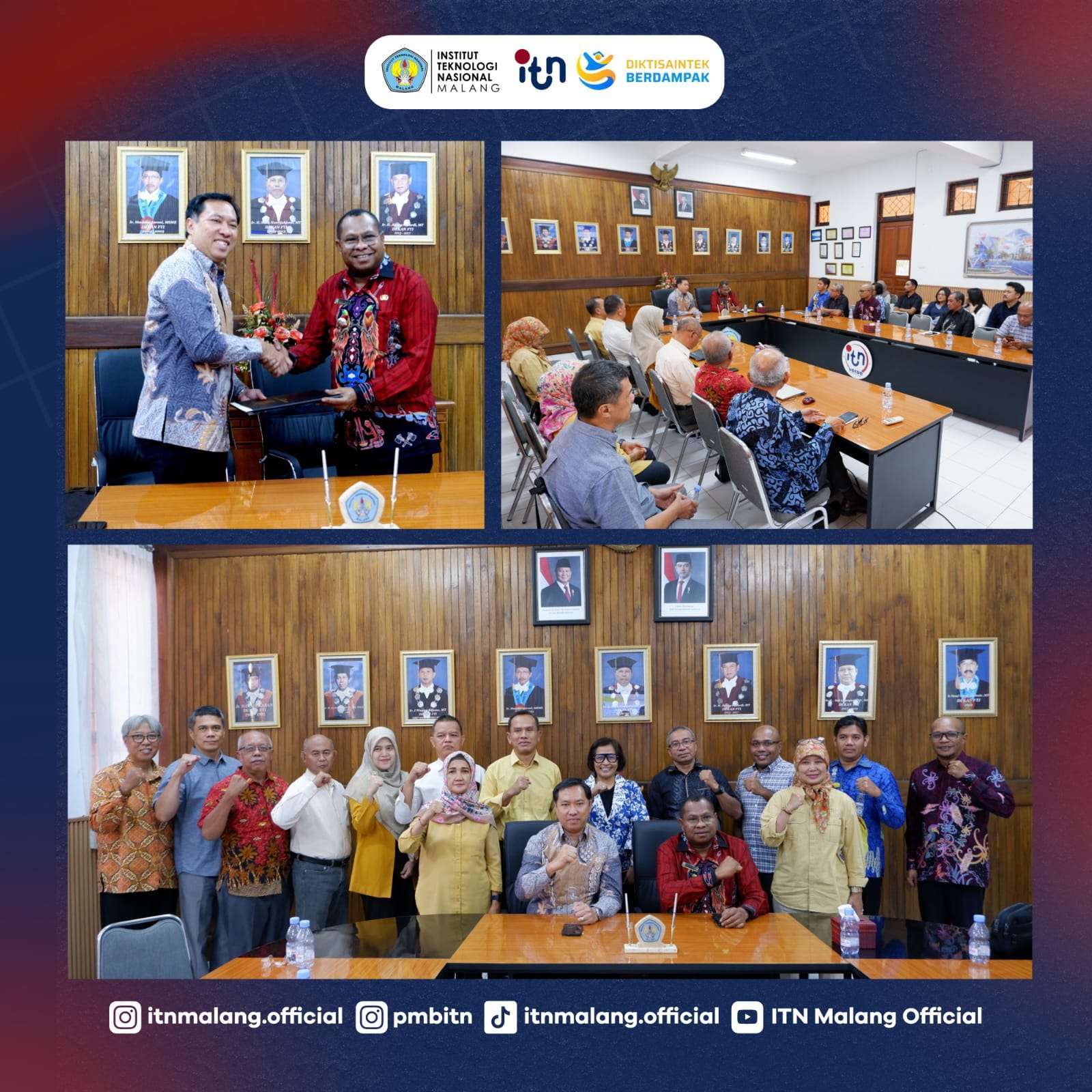 Rancang Kota Baru Pariwisata Wawiyai, ITN Malang dan Pemkab Raja Ampat Resmi Teken MoU.