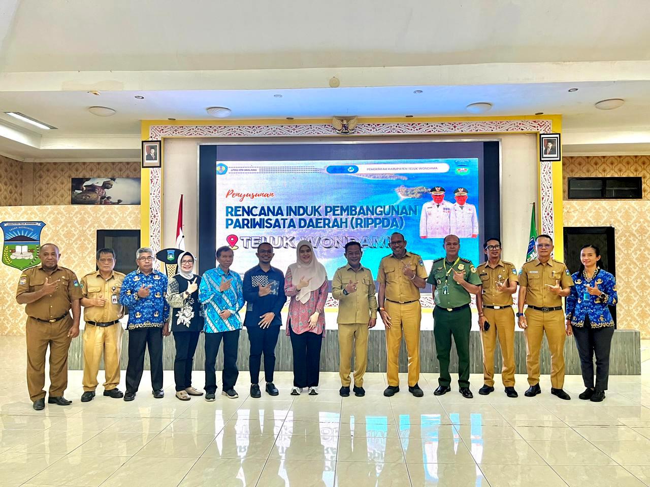 Malang, ITN.AC.ID – Institut Teknologi Nasional Malang (ITN Malang) menjalin kerja sama strategis dengan Pemerintah Kabupaten Teluk Wondama, Papua Barat, dalam mendampingi penyusunan Rencana Induk Pembangunan Pariwisata Daerah (RIPPDA).